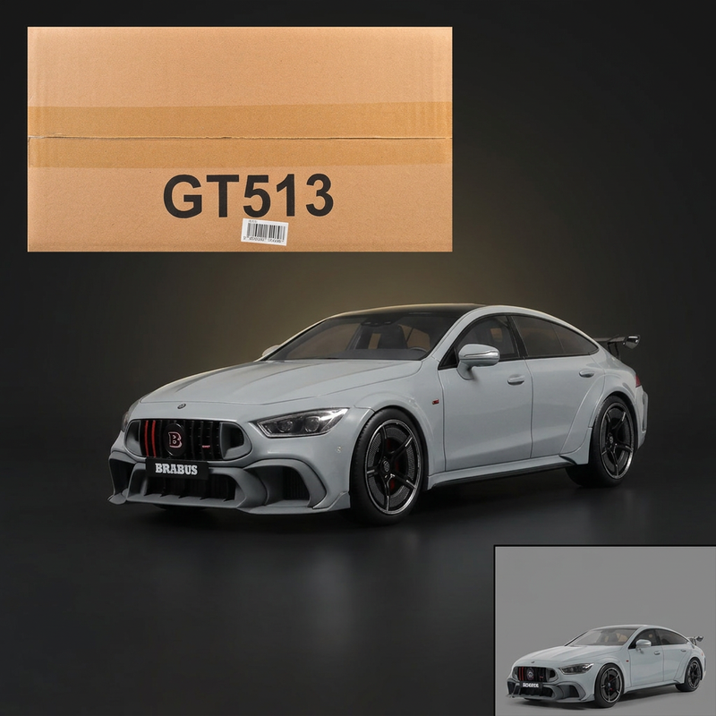 GT Spirit 1:18 2024 Brabus Rocket 1000 Nardo Gray with Black Top