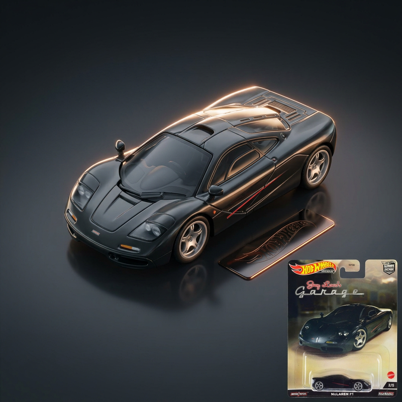 Hot Wheels McLaren F1 Black with Red Stripes | Jay Leno's Garage