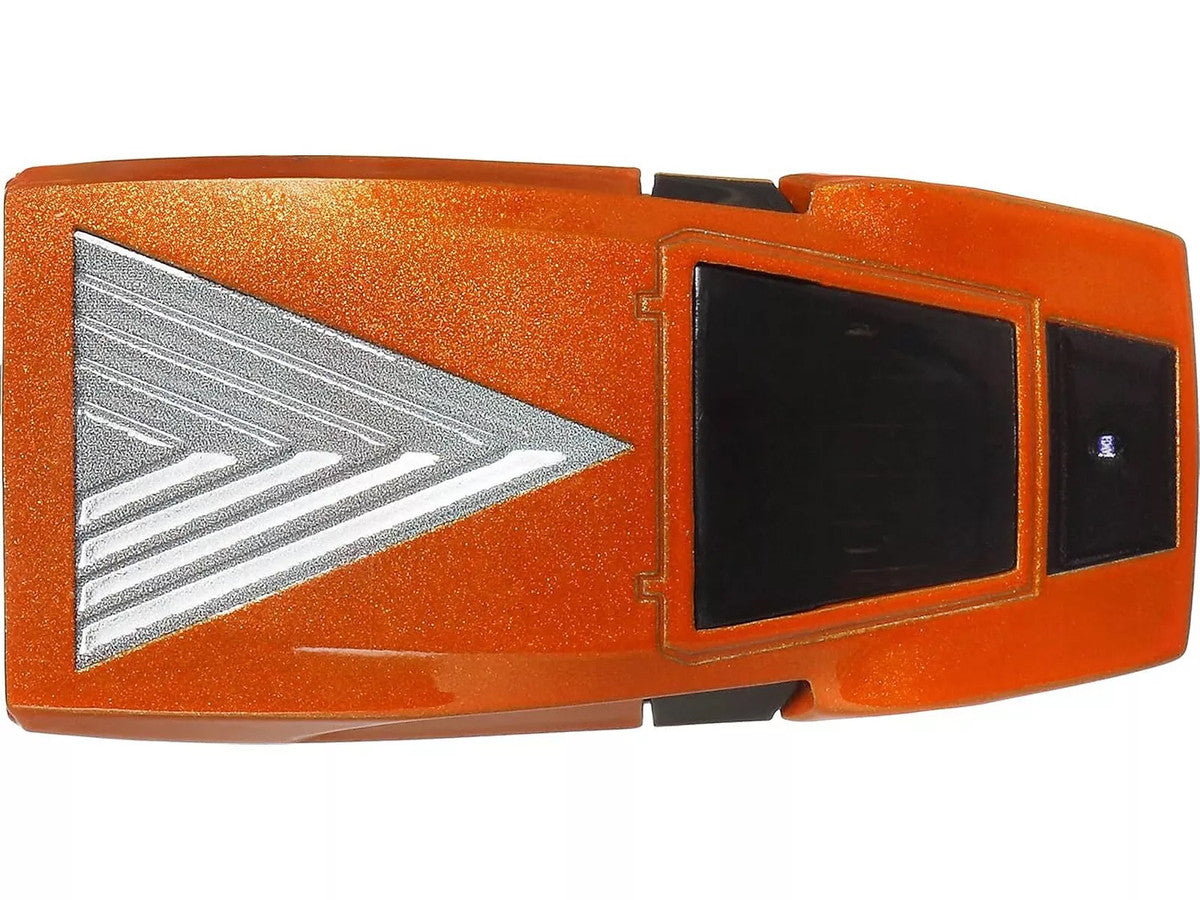 Lancia Stratos Zero Concept Car Orange Metallic "Hammer Drop" Series Diecast Model Car by Hot Wheels-1
