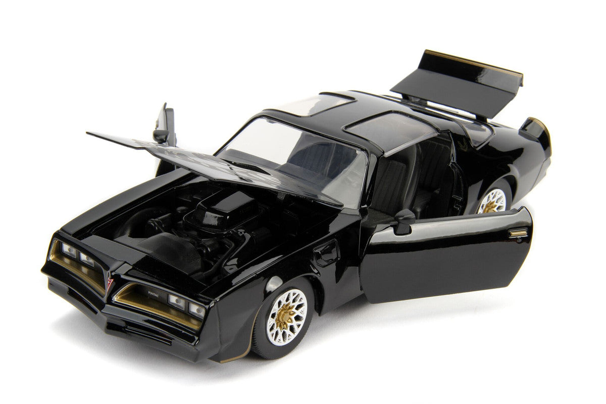 Tego’s 1977 Pontiac Firebird Black "Fast & Furious" Movie 1/24 Diecast Model Car by Jada-0