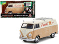 Volkswagen Bus "WheelJack" Tan and Beige "Frank's TV Repair" "Transformers: Rise of the Beasts" (2023) Movie "Hollywood Rides" Series 1/32 Diecast Model Car by Jada-0