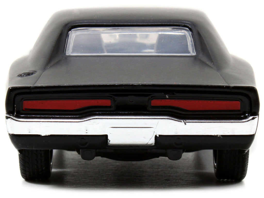 Dom's Dodge Charger R/T Matt Black "Fast & Furious" Movie 1/32 Diecast Model Car by Jada-3