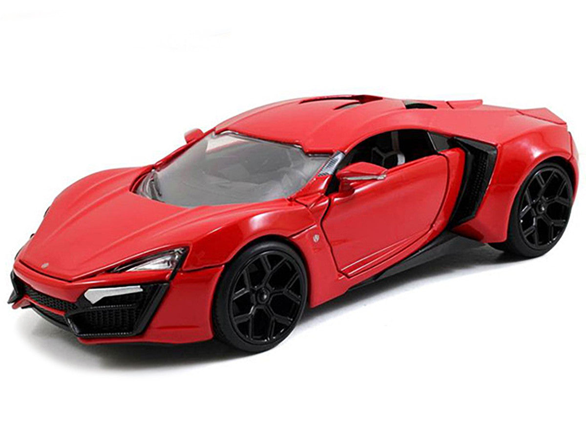 Lykan Hypersport Red "Fast & Furious 7" (2015) Movie 1/24 Diecast Model Car by Jada-1