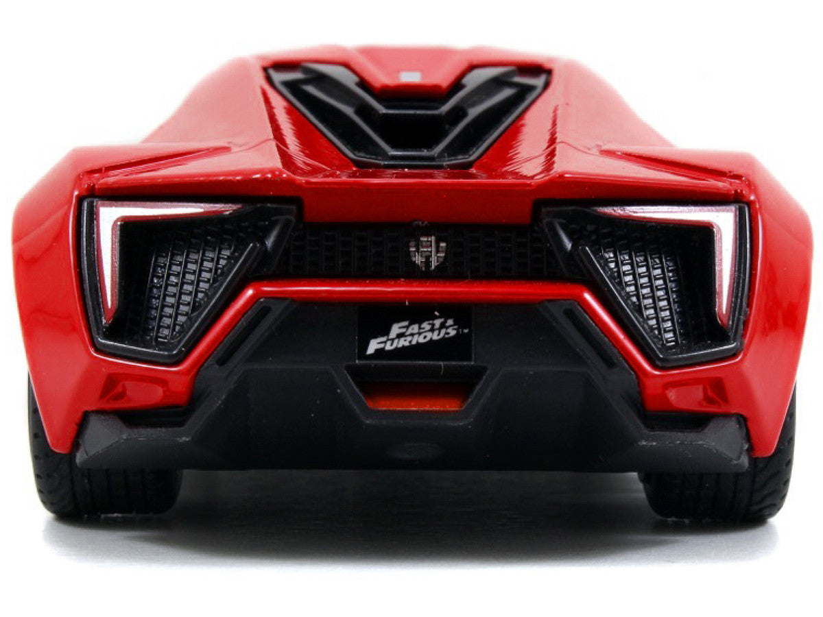 Lykan Hypersport Red "Fast & Furious 7" (2015) Movie 1/32 Diecast Model Car by Jada-2
