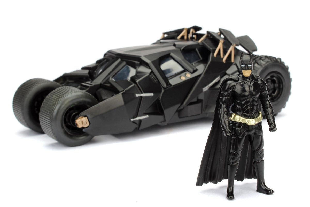2008 "The Dark Knight" Tumbler Batmobile with Batman Diecast Figurine 1/24 Diecast Model Car by Jada-0