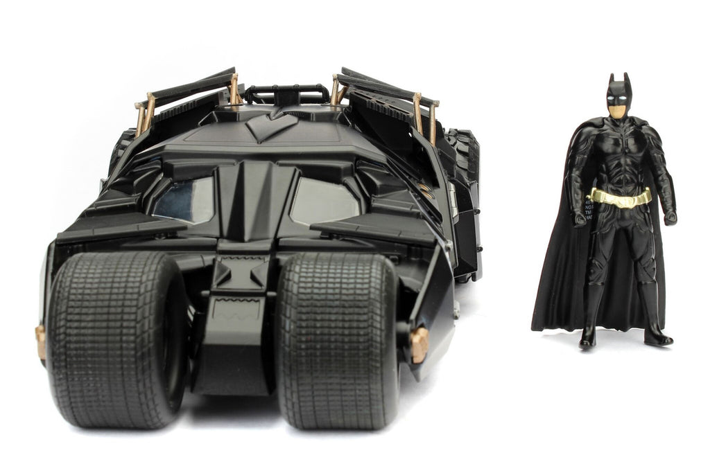 2008 "The Dark Knight" Tumbler Batmobile with Batman Diecast Figurine 1/24 Diecast Model Car by Jada-2