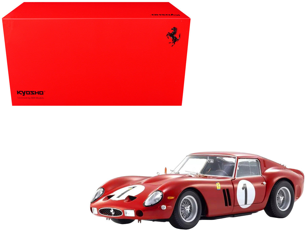 Kyosho 1/18 Ferrari 250 GTO NART #1 1962 Diecast Model Car-4