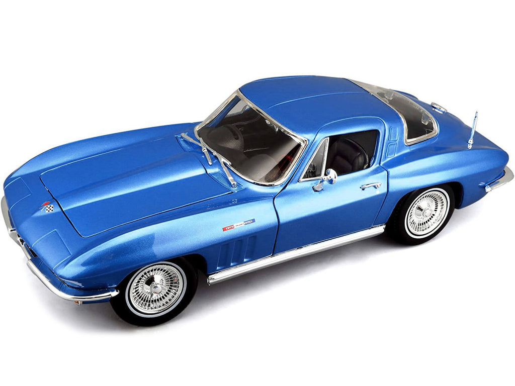 Maisto 1:18 1965 Chevrolet Corvette Blue Metallic — product image 2