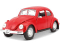 1973 Volkswagen Beetle Red 1/24 Diecast Model Car by Maisto-0