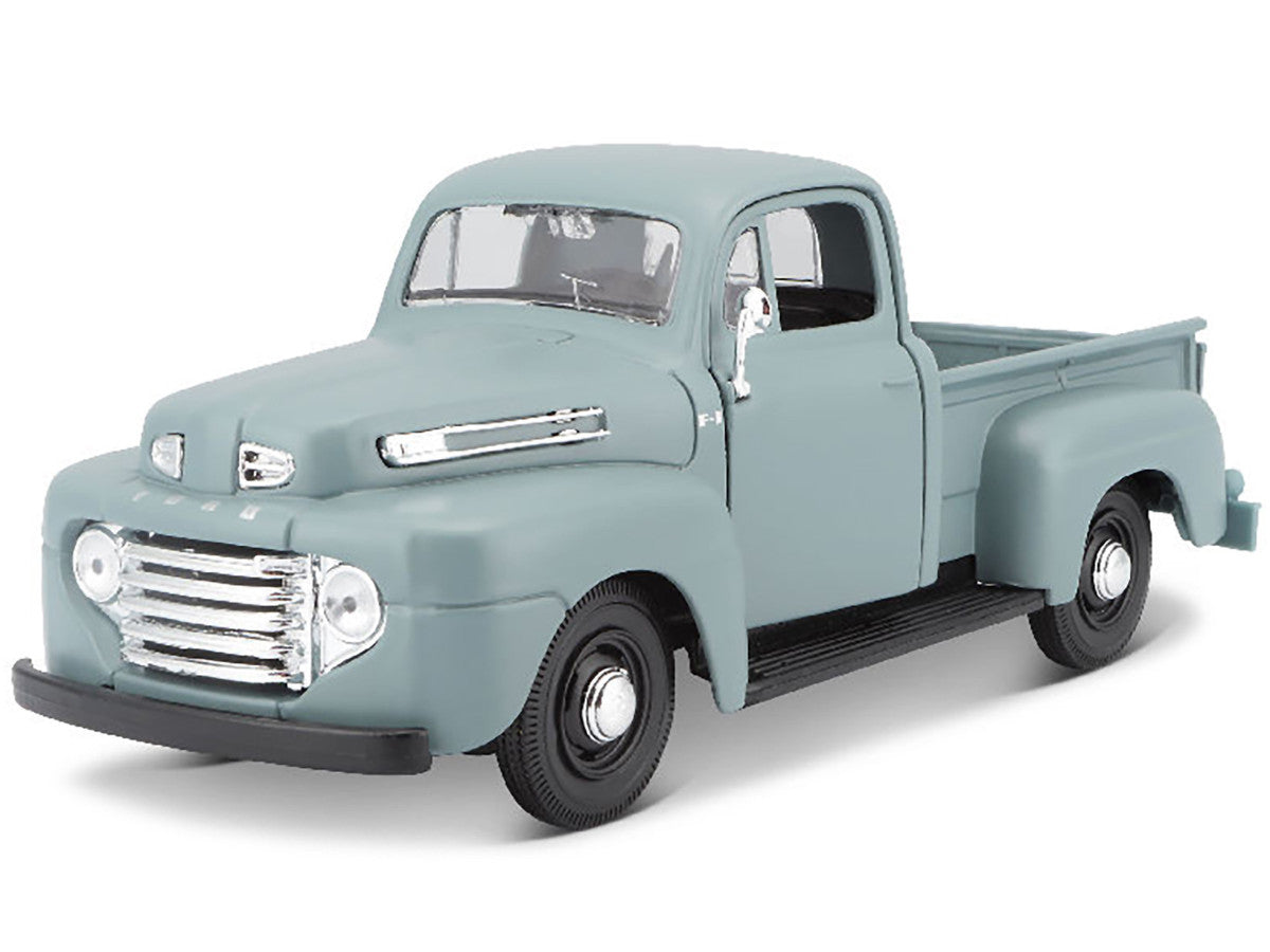 1948 Ford F-1 Pickup Truck Gray 1/25 Diecast Model by Maisto-1