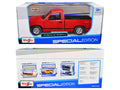 1993 Chevrolet 454 SS Pickup Truck Red 1/24 Diecast Model Car by Maisto-0