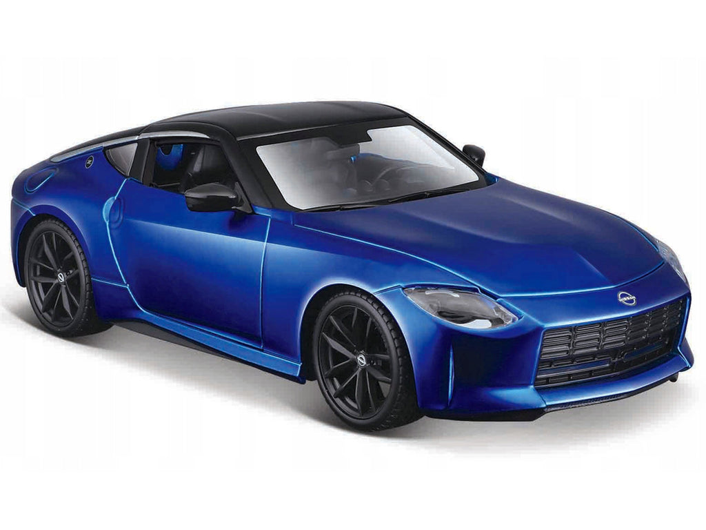2023 Nissan Z Blue Metallic with Black Top "Special Edition" Series 1/24 Diecast Model Car by Maisto-1