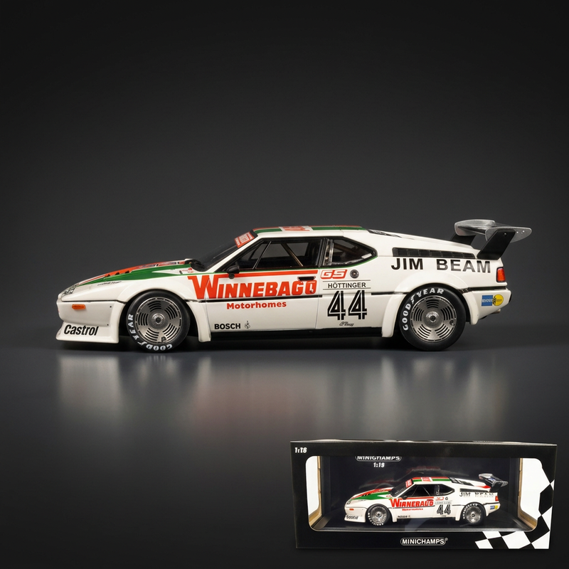 Minichamps 1:18 BMW M1 #44 - Hottinger, 1979 Procar