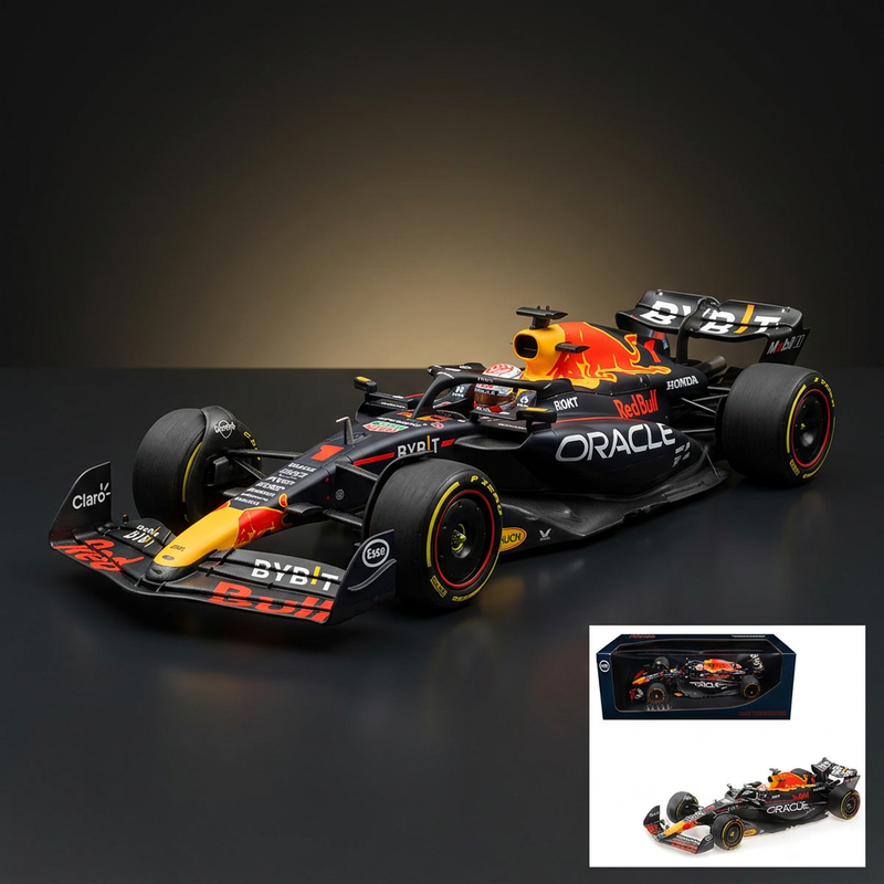 Minichamps 1:18 Red Bull RB19 #1 - Verstappen, 2023 Italian GP Winner