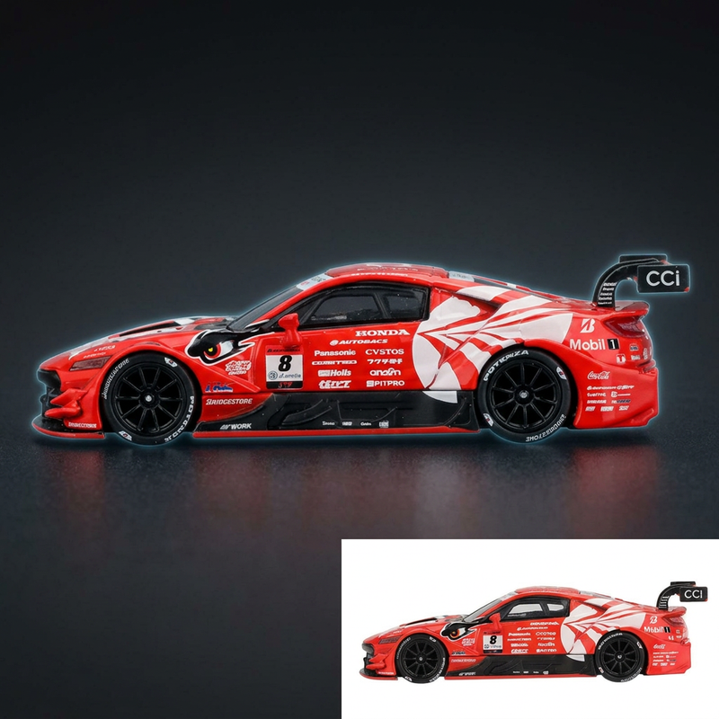 Mini GT 1:64 Honda NSX-GT Type S GT500 #8 ARTA Super GT (2023)