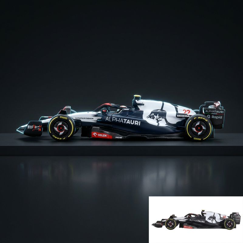 Mini GT 1:64 AlphaTauri AT04 #22 Yuki Tsunoda Australian GP (2023)
