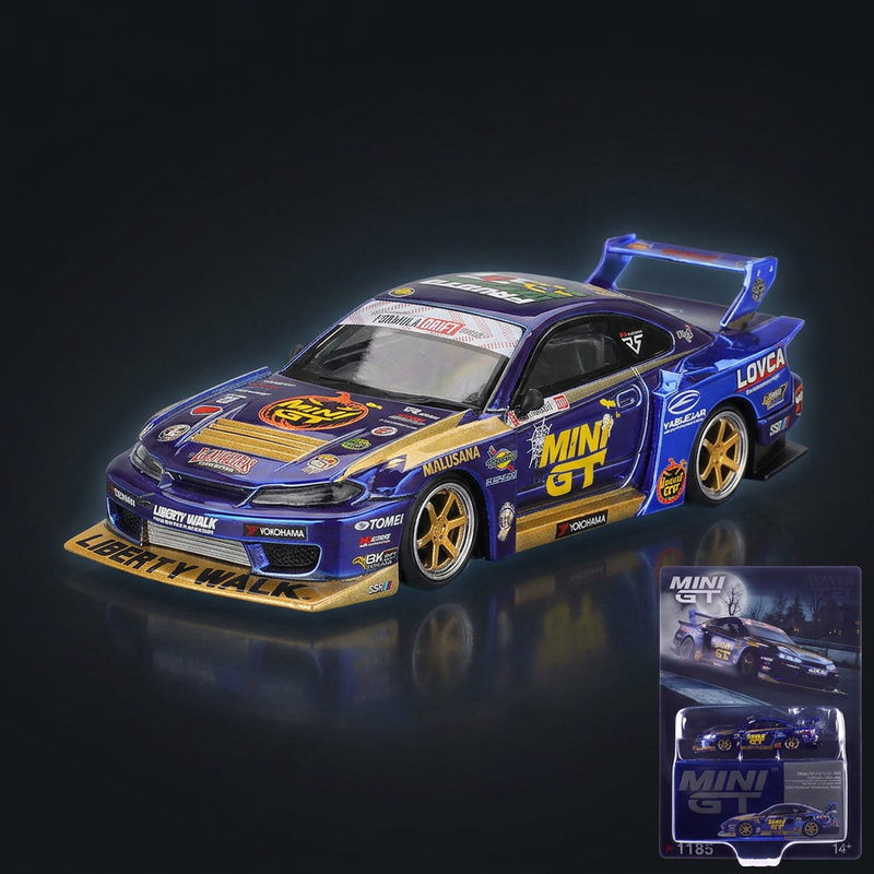 Mini GT 1:64 Nissan LB-Super Silhouette S15 #555 Halloween FDJ (2025)