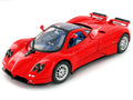 Pagani Zonda C12 Red 1/18 Diecast Model Car by Motormax-0