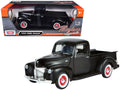 1940 Ford Pickup Matt Black 1/18 Diecast Model Car by Motormax-0