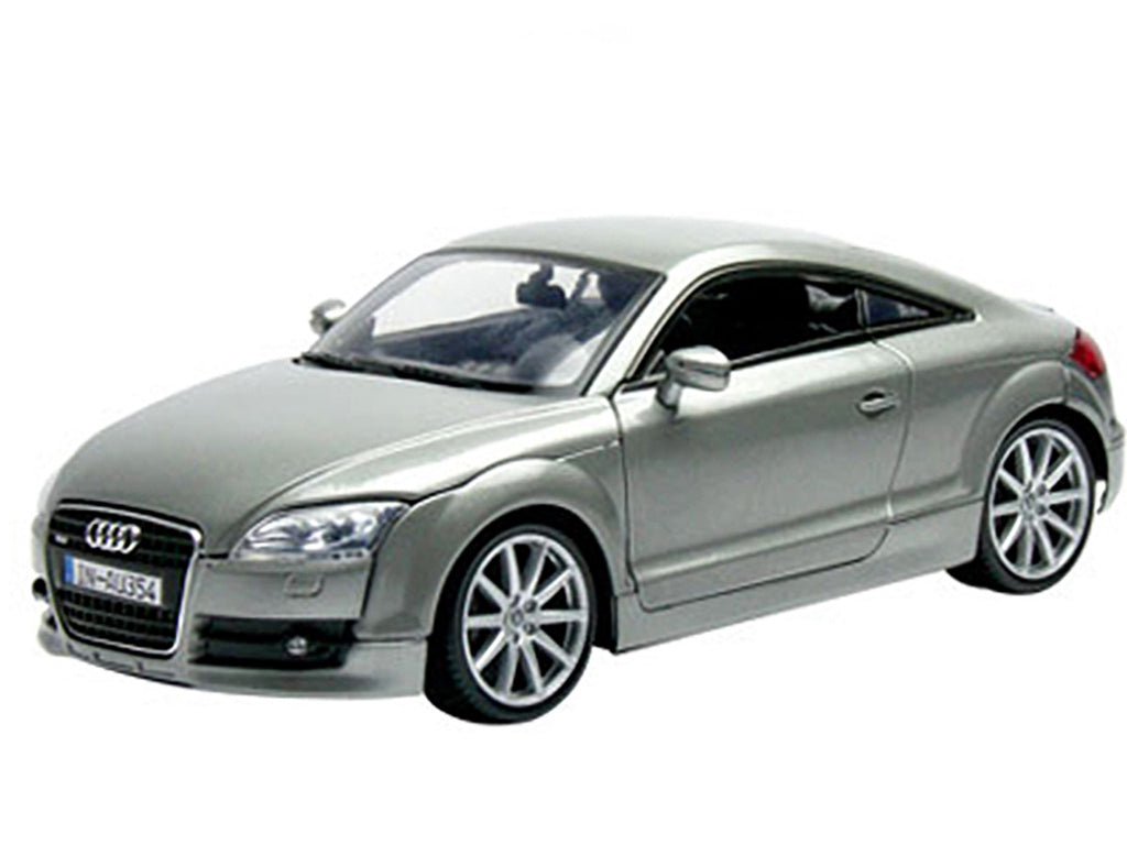 2007 Audi TT Coupe Grey 1/18 Diecast Car Model by Motormax-1