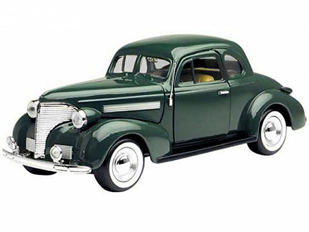 1939 Chevrolet Coupe Green 1/24 Diecast Model Car by Motormax-0