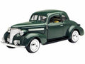 1939 Chevrolet Coupe Green 1/24 Diecast Model Car by Motormax-0