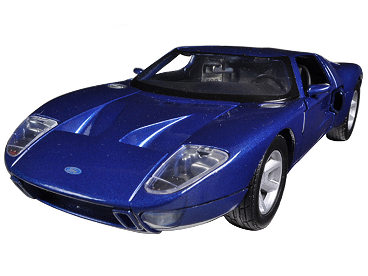 Ford GT Blue 1/24 Diecast Car Model by Motormax-1