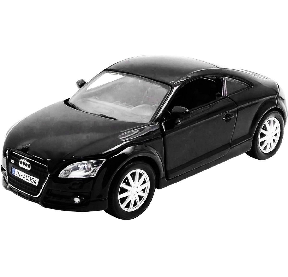 Audi TT Coupe Black 1/24 Diecast Model Car by Motormax-1