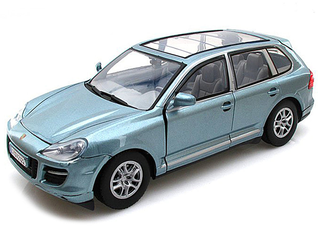 Porsche Cayenne Turbo Grey 1/24 Diecast Car Model by Motormax-1