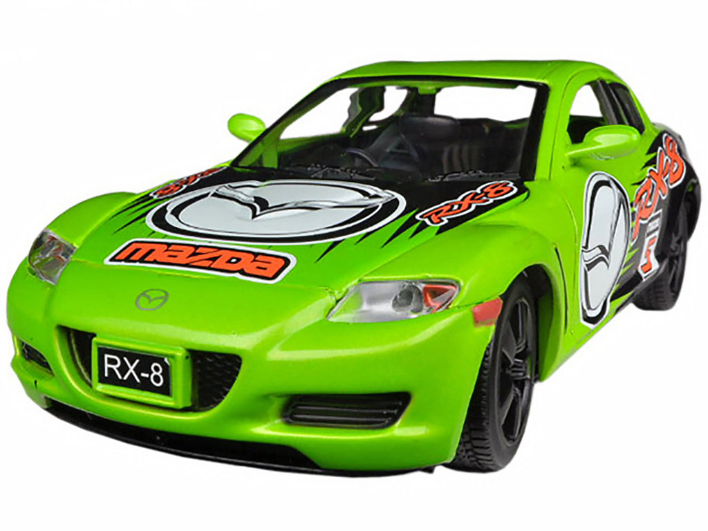 Mazda RX-8 #5 Green "GT Racing" Series 1/24 Diecast Model Car by Motormax-1