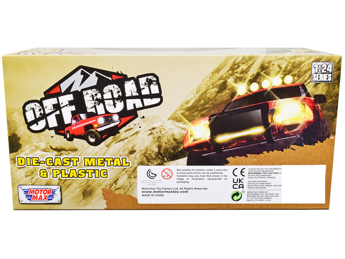 2017 Ford F-150 Raptor Off-Road Pickup Truck Cream 1/24-1/27 Diecast Model Car by Motormax-1