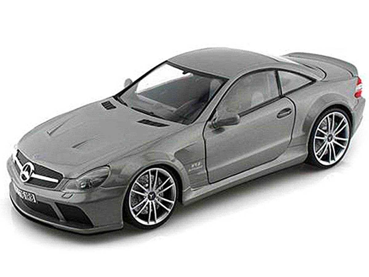 Mercedes SL65 AMG Black Series (R230) Grey 1/18 Diecast Model Car by Motormax-1