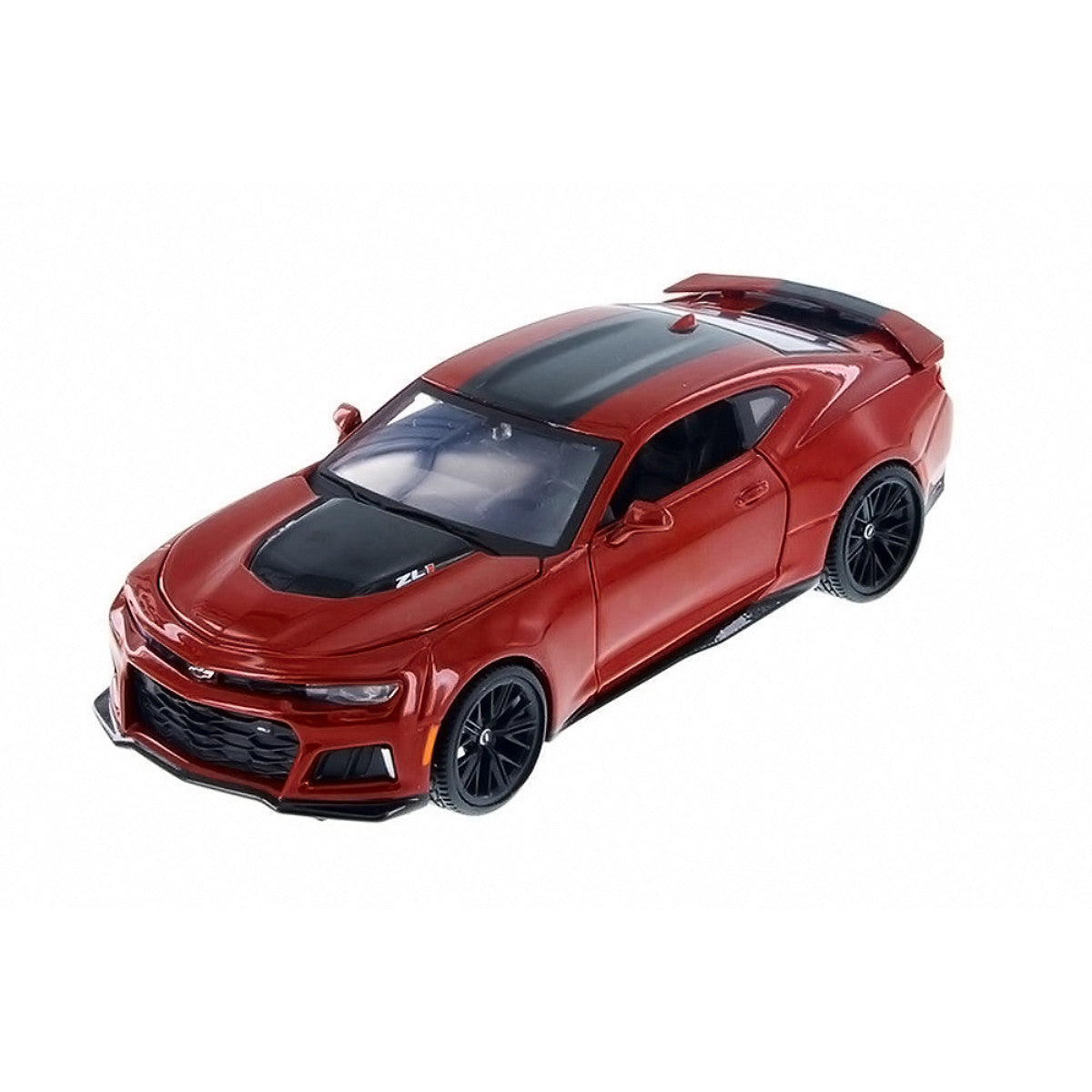 2017 Chevrolet Camaro ZL1 Burgundy 1/24 Diecast Car Model by Motormax-1