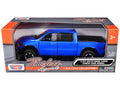 2019 RAM Rebel 1500 Crew Cab Pickup Truck Blue Metallic "American Classics" Series 1/24-1/27 Diecast Model Car by Motormax-0