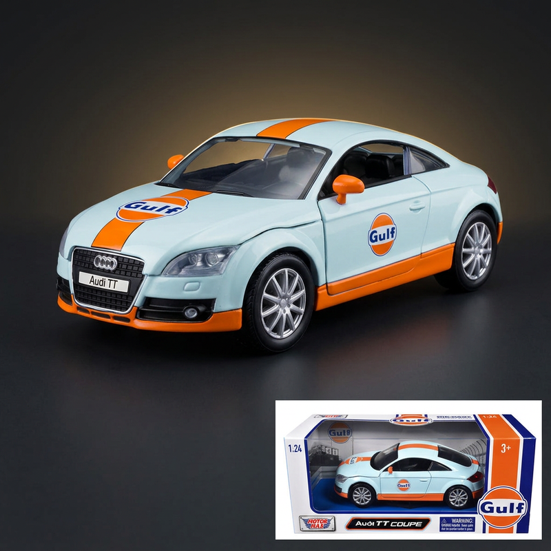 Motormax 1:24 Audi TT Coupe Gulf Oil