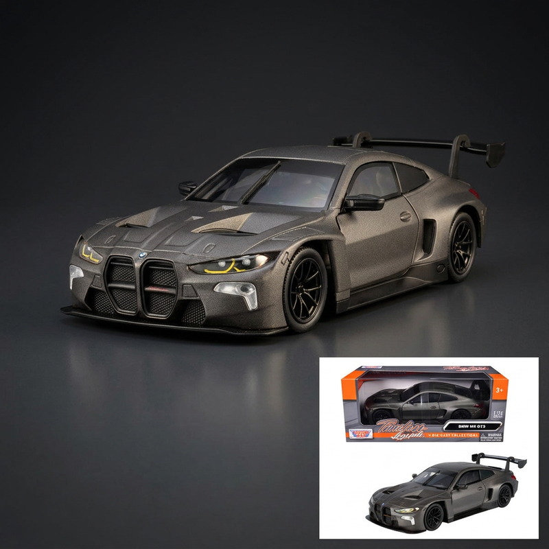 Motormax 1:24 BMW M4 GT3 Matte Black