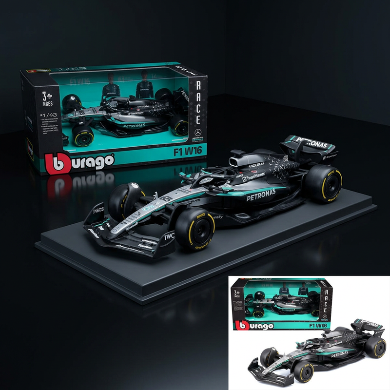 Bburago 1:43 Mercedes-AMG W16 #63 Russell – 2025
