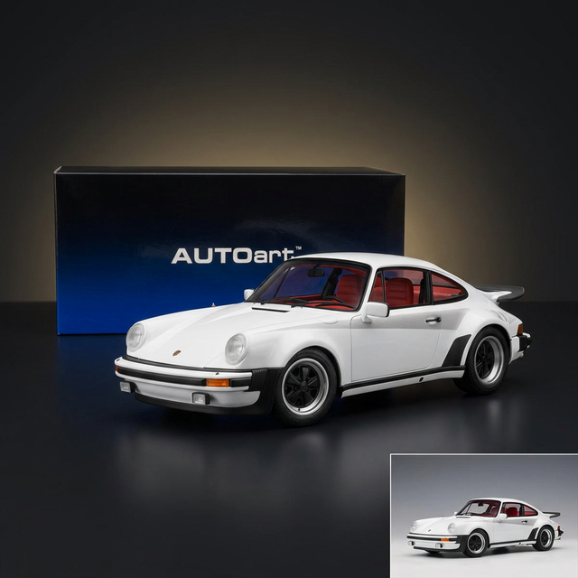 AUTOart 1:18 Porsche 911 Turbo 3.0 (930) – Grand Prix White