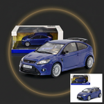 2010 Ford Focus MKII RS Indianapolis Blue Metallic 1/43 Diecast Model Car by Solido