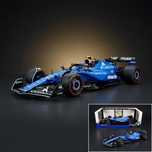 Solido 1:18 Williams FW47 #55 Carlos Sainz Atlassian F1 Australian GP (2025)