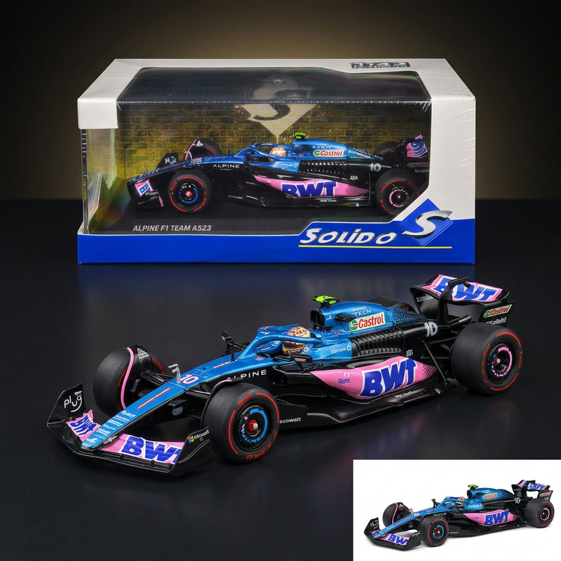 Alpine A523 #10 Pierre Gasly "BWT" 3rd Place Formula One F1 "Dutch GP" (2023) 1/43 Diecast Model Car by Solido