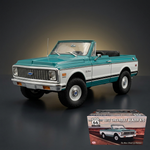 ACME 1:18 1972 Chevrolet Blazer K/5 Route 66 100th Anniversary – Green/White