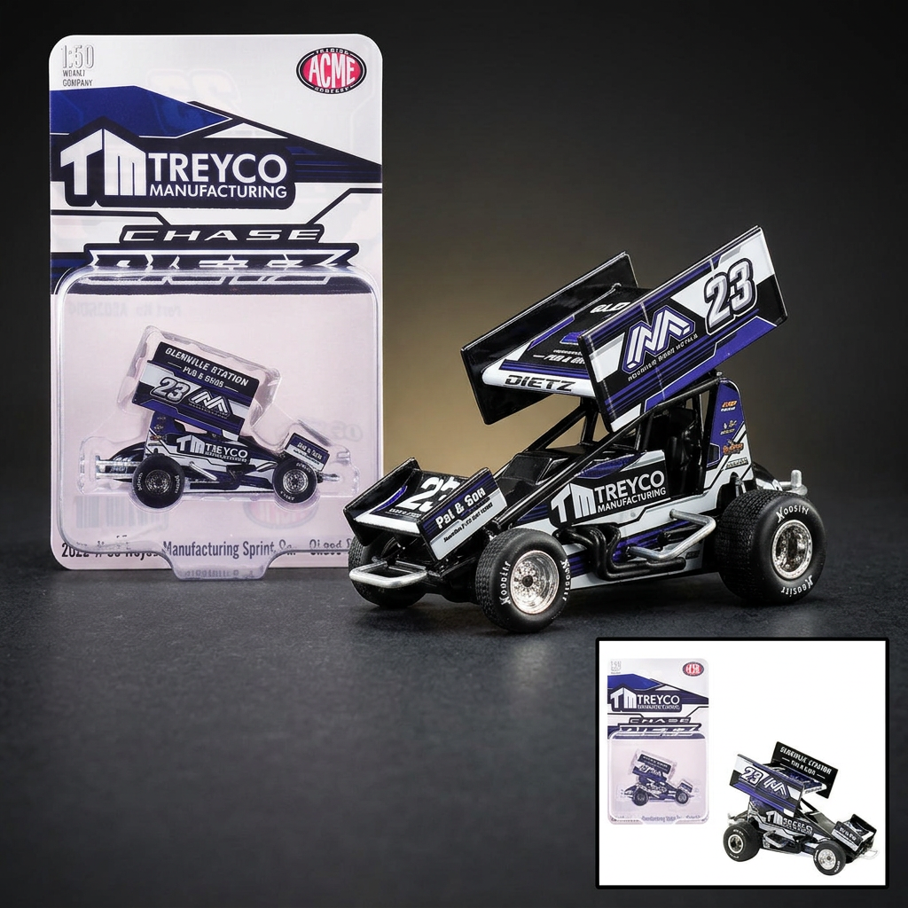 ACME 1:50 2026 Sprint Car #23 Chase Dietz – Treyco