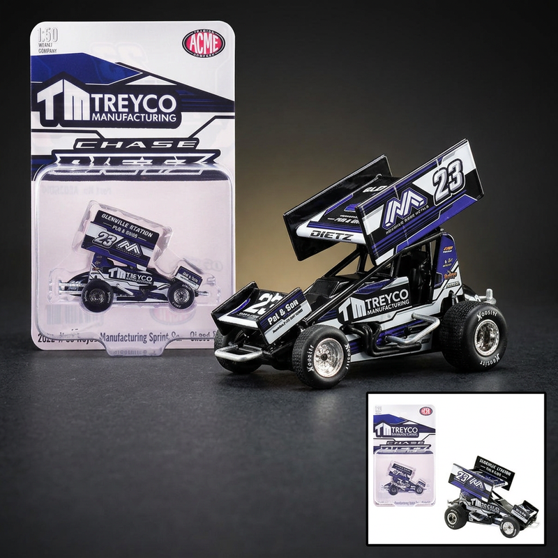 ACME 1:50 2026 Sprint Car #23 Chase Dietz – Treyco