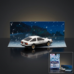 Hobby Japan 1:64 Initial D Toyota AE86 Diorama – Takumi & Natsuki