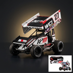 ACME 1:18 Winged Sprint Car #27 Emerson Axsom WCI - KPM White (2026)