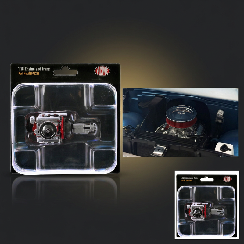 ACME 1:18 Small Block 350 Engine & Transmission – 1967 Chevy K-10
