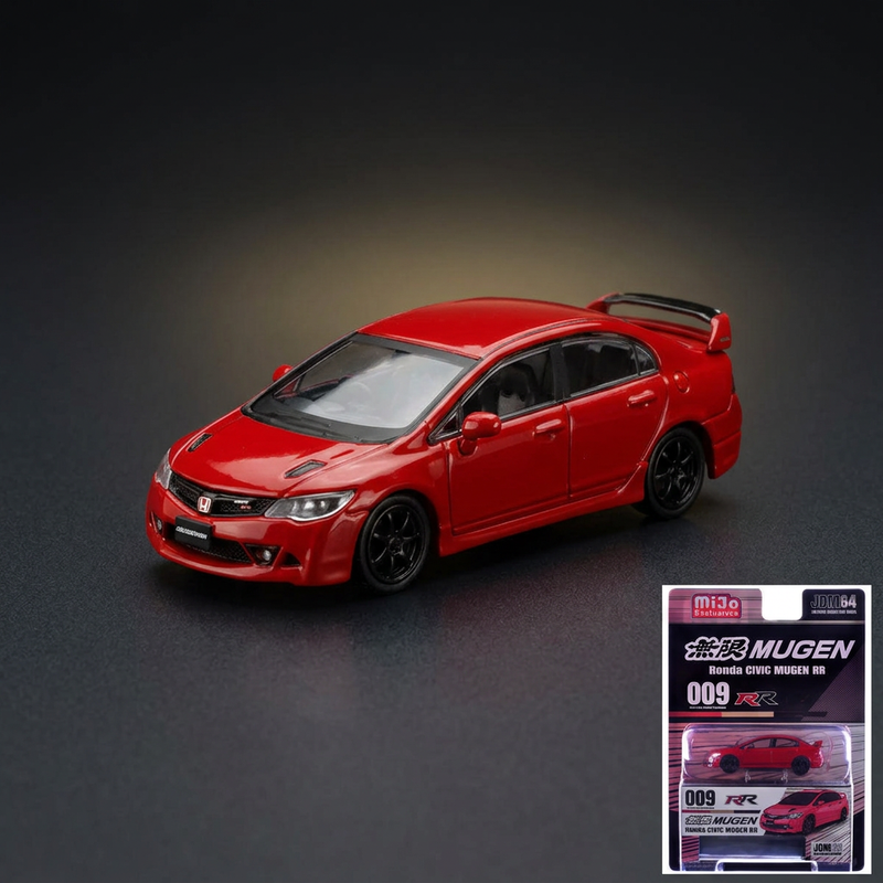 Hobby Japan 1:64 Honda Civic Mugen RR (FD2) RHD Milano Red