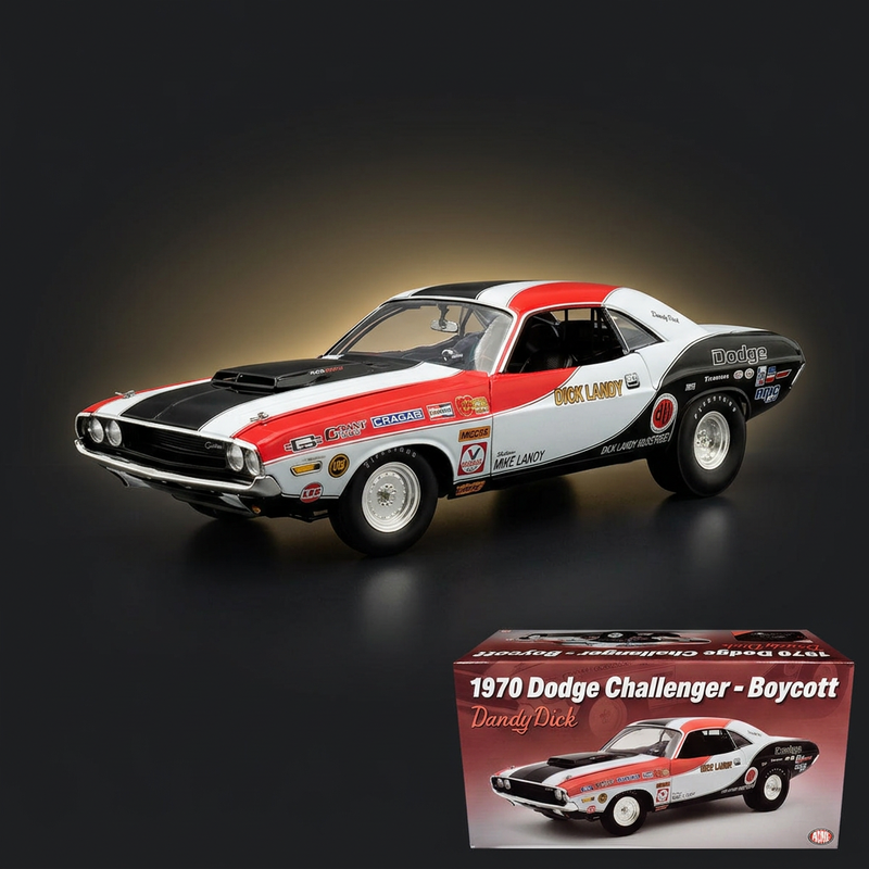 ACME 1:18 1970 Dodge Challenger Boycott – Dandy Dick Landy