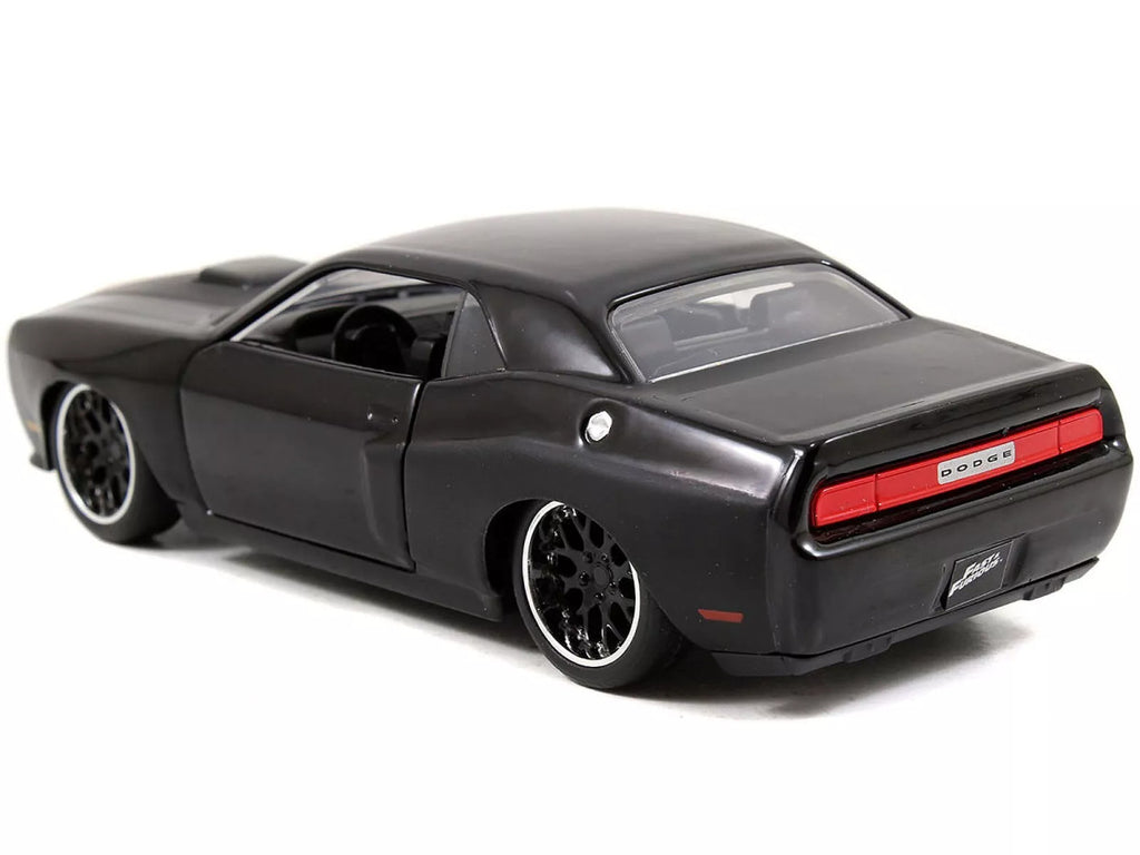 Dom's Dodge Challenger SRT8 Black "Fast & Furious" Movie 1/32 Diecast Model Car by Jada-3